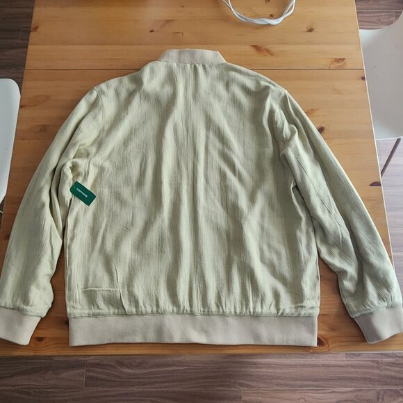 Touch of linen bomber jacket XL - Picture 5 of 7